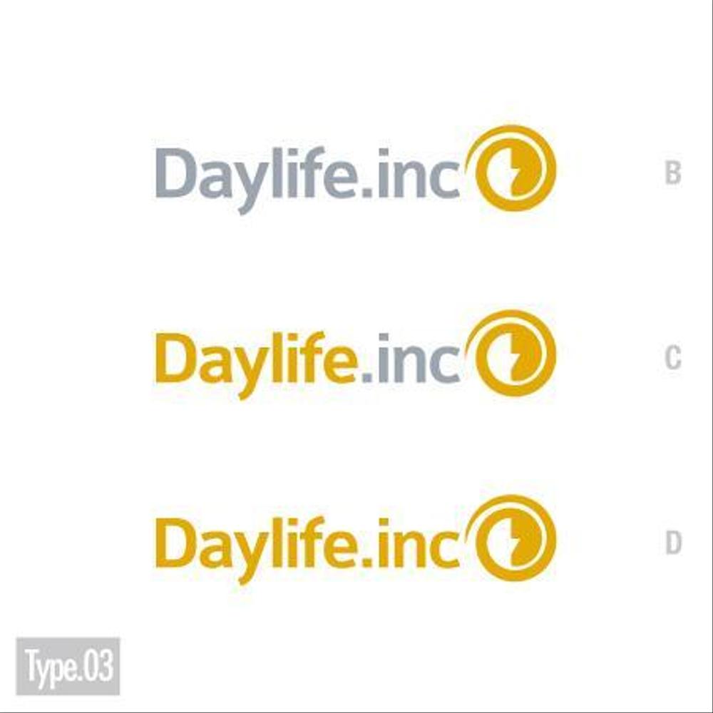 「Daylife.inc」のロゴ作成