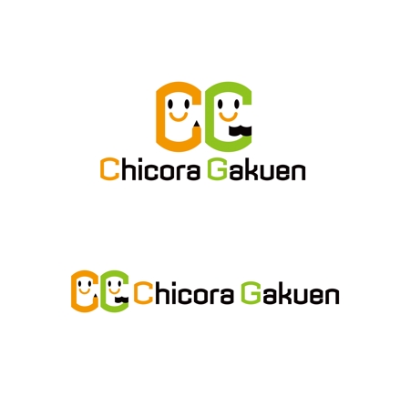 horieyutaka1 (horieyutaka1)さんの楽しく通えて考える力を伸ばす学習塾「Chicora学園」のロゴへの提案
