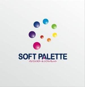 ヘッドディップ (headdip7)さんの「パソコンスクール・ソフトパレット・SOFT　ＰＡＬＥＴＴＥ」のロゴ作成への提案