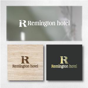 wisdesign (wisteriaqua)さんのレミントンホテル remington hotel のロゴへの提案