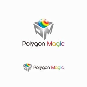rickisgoldさんの「ポリゴンマジック株式会社」のロゴ作成への提案