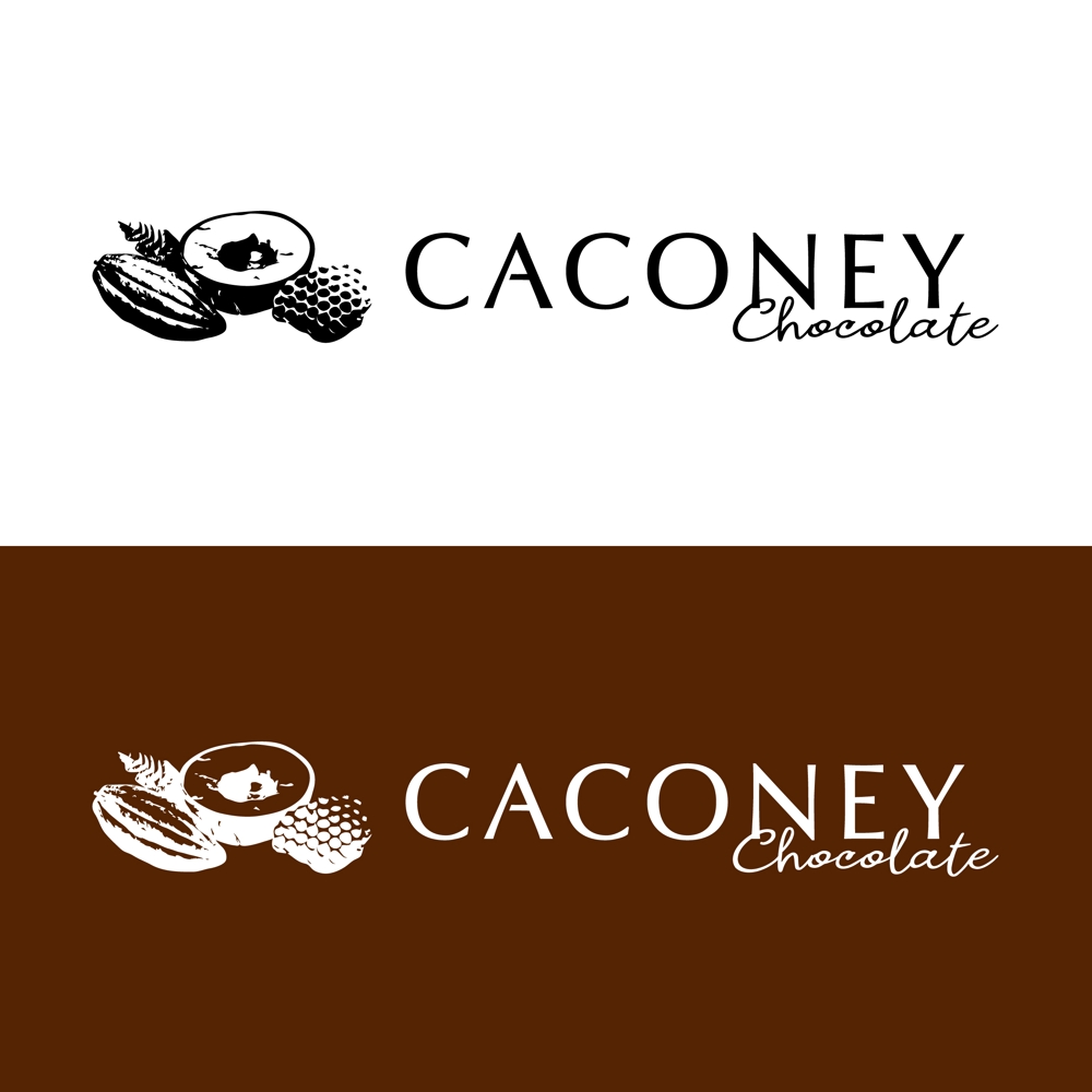 チョコレート ブランド「CACONEY」のロゴ