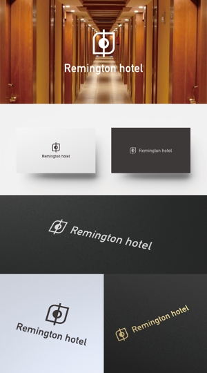 Uranus design (ZELL)さんのレミントンホテル remington hotel のロゴへの提案