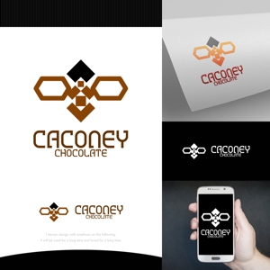 fortunaaber ()さんのチョコレート ブランド「CACONEY」のロゴへの提案