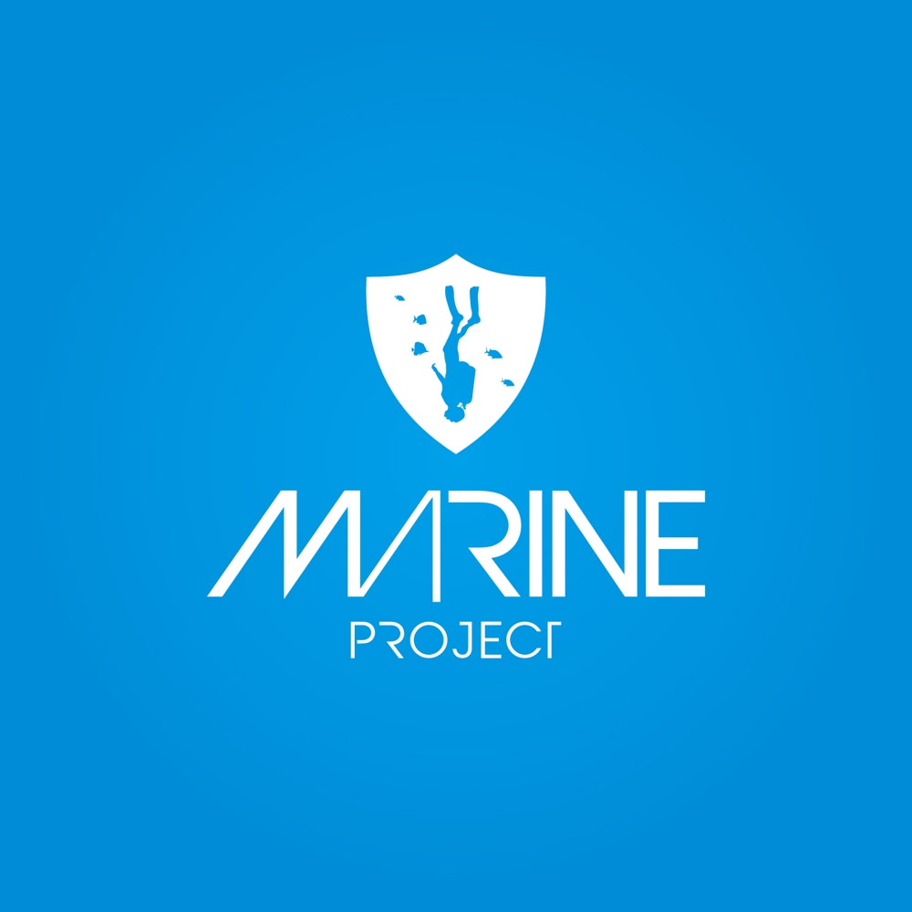 「MARINE PROJECT」のロゴ作成