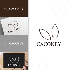 charisabse ()さんのチョコレート ブランド「CACONEY」のロゴへの提案