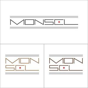 DESIGN  ROOM 蔵 ()さんのファッションブランド「MONSEL」のロゴの作成依頼への提案