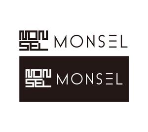 K-J (king_j)さんのファッションブランド「MONSEL」のロゴの作成依頼への提案