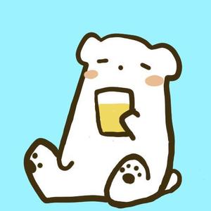 _ ()さんのほろ酔いのシロクマのイラストへの提案