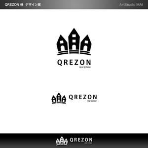 ArtStudio MAI (minami-mi-natz)さんの新規不動産会社 QREZON (クレゾン) のロゴへの提案