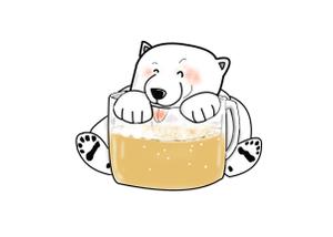 小田　一郎 (ichannel16)さんのほろ酔いのシロクマのイラストへの提案