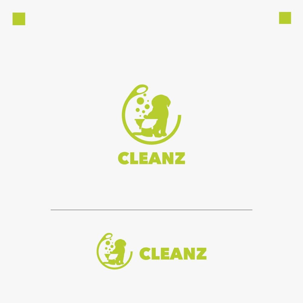トリミングショップ「CLEANZ」のロゴ作成