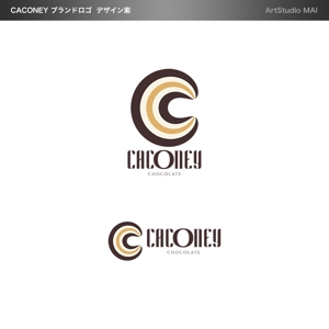 ArtStudio MAI (minami-mi-natz)さんのチョコレート ブランド「CACONEY」のロゴへの提案