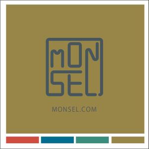 IROHA-designさんのファッションブランド「MONSEL」のロゴの作成依頼への提案