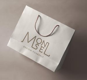 D0917 (D0917)さんのファッションブランド「MONSEL」のロゴの作成依頼への提案