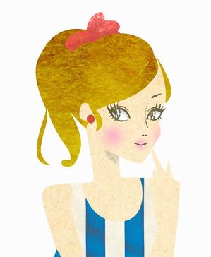 ４４０４ (yonyon04)さんの30代後半からの女性をターゲットとしたポータルサイトの女性のイラストへの提案