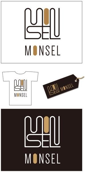 taki-5000 (taki-5000)さんのファッションブランド「MONSEL」のロゴの作成依頼への提案