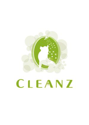 koma2 (koma2)さんのトリミングショップ「CLEANZ」のロゴ作成への提案