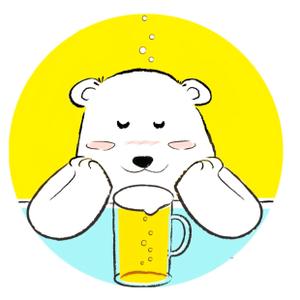 moi_illust (iiimoi_illust)さんのほろ酔いのシロクマのイラストへの提案