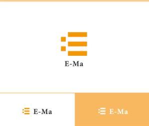 動画サムネ職人 (web-pro100)さんの省エネワンストップソリューション『E-Ma』のロゴへの提案