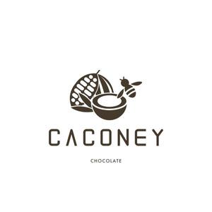 しずか (amigon)さんのチョコレート ブランド「CACONEY」のロゴへの提案