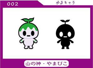 Barun (Barun)さんの(やまびこ)と言う山の神、妖怪をゆるキャラ風か雷神図の様な少し怖いキャラにデザインして欲しいへの提案