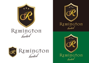 m358designers-office (masa_tibineo_358)さんのレミントンホテル remington hotel のロゴへの提案