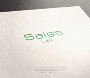 NJONESKYDWS (NJONES)さんの「Sales Lab」のロゴ製作　への提案