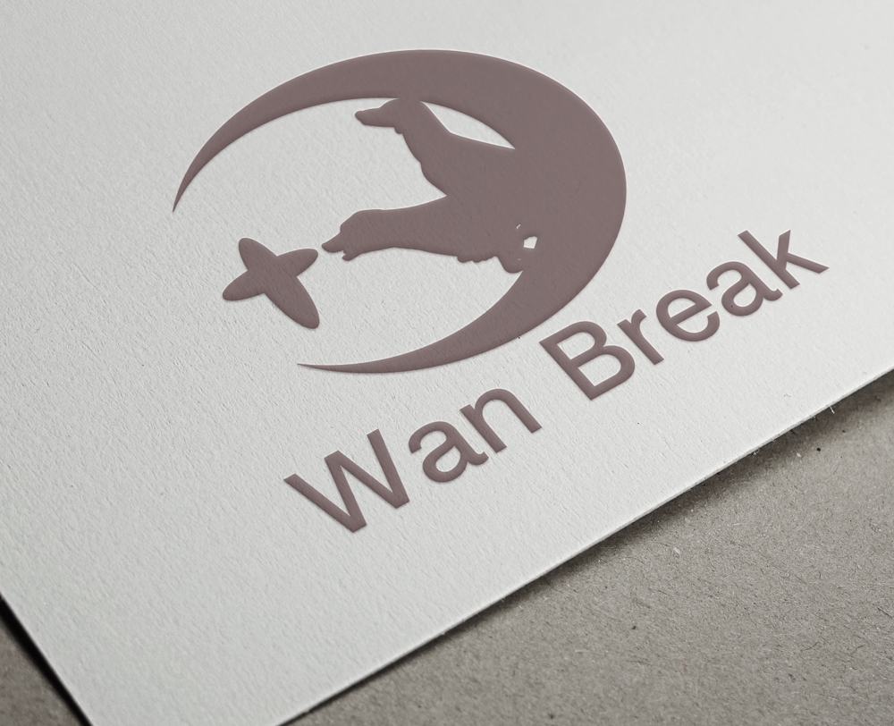 犬の介護・デイケアサービス施設「Wan Break」のロゴ