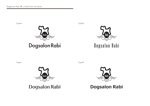 creyonさんの犬の美容室   ｢Dogsalon Rabi｣  ロゴへの提案