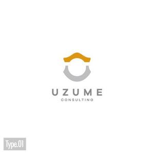 DECO (DECO)さんのコンサルティング会社「UZUME」のロゴへの提案