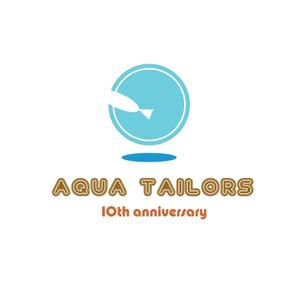 kiki (sayurimusik)さんの「Aqua Tailors　 10th anniversary」のロゴ作成への提案