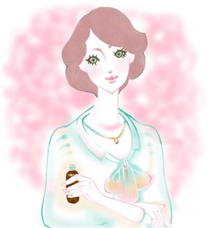 SK　 (sumirekana)さんの30代後半からの女性をターゲットとしたポータルサイトの女性のイラストへの提案