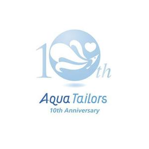 sasakid (sasakid)さんの「Aqua Tailors　 10th anniversary」のロゴ作成への提案