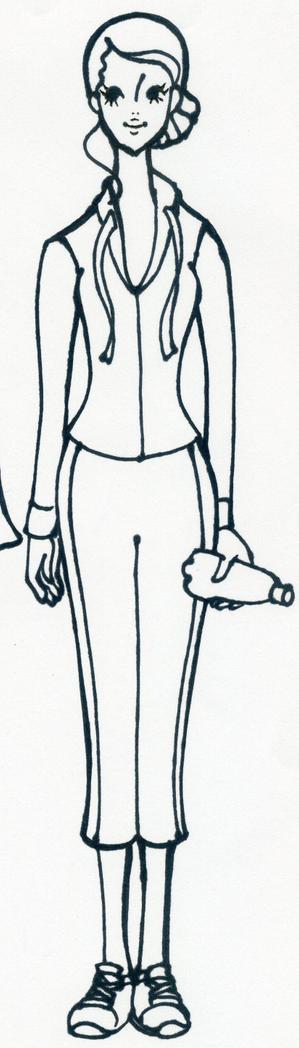 SK　 (sumirekana)さんの30代後半からの女性をターゲットとしたポータルサイトの女性のイラストへの提案
