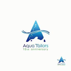 celeryさんの「Aqua Tailors　 10th anniversary」のロゴ作成への提案