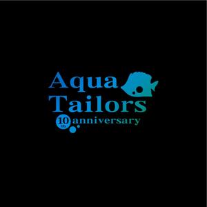 oo_design (oo_design)さんの「Aqua Tailors　 10th anniversary」のロゴ作成への提案