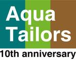 みやわき@ホームページはお任せください！ (DCfactory)さんの「Aqua Tailors　 10th anniversary」のロゴ作成への提案