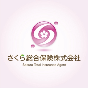 M-Masatoさんの「さくら総合保険株式会社」のロゴ作成への提案