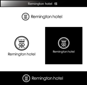 FISHERMAN (FISHERMAN)さんのレミントンホテル remington hotel のロゴへの提案