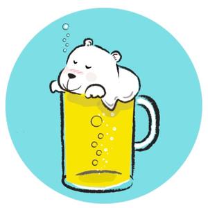 moi_illust (iiimoi_illust)さんのほろ酔いのシロクマのイラストへの提案
