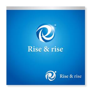 forever (Doing1248)さんの「Rise＆rise」のロゴ作成（商標登録なし）への提案