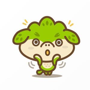 Jelly (Jelly)さんの(やまびこ)と言う山の神、妖怪をゆるキャラ風か雷神図の様な少し怖いキャラにデザインして欲しいへの提案