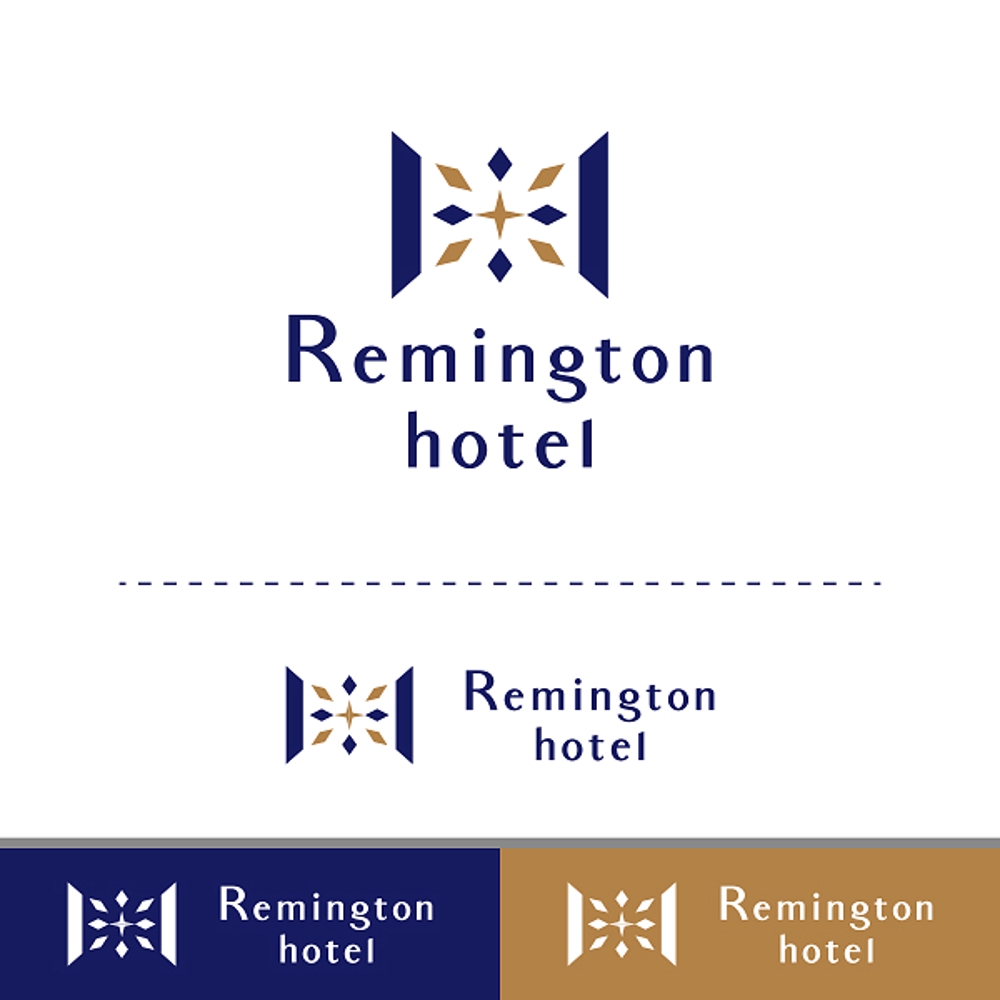 レミントンホテル remington hotel のロゴ