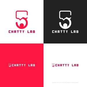 themisably ()さんの英会話スクール「Chatty lab（チャッティーラボ）」のロゴ　への提案