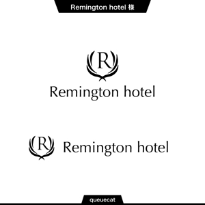 queuecat (queuecat)さんのレミントンホテル remington hotel のロゴへの提案