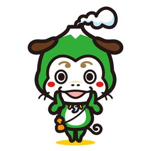 yellow_frog (yellow_frog)さんの(やまびこ)と言う山の神、妖怪をゆるキャラ風か雷神図の様な少し怖いキャラにデザインして欲しいへの提案