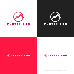 themisably ()さんの英会話スクール「Chatty lab（チャッティーラボ）」のロゴ　への提案
