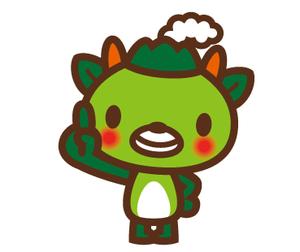 THE_watanabakery (the_watanabakery)さんの(やまびこ)と言う山の神、妖怪をゆるキャラ風か雷神図の様な少し怖いキャラにデザインして欲しいへの提案