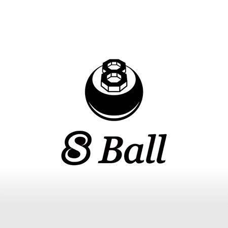 TKデザイン (takekazu1121)さんの看板・屋外広告・店舗内装・店舗改装・展示会・イベントなど造型美術業「8ボール(エイトボール)」のロゴへの提案